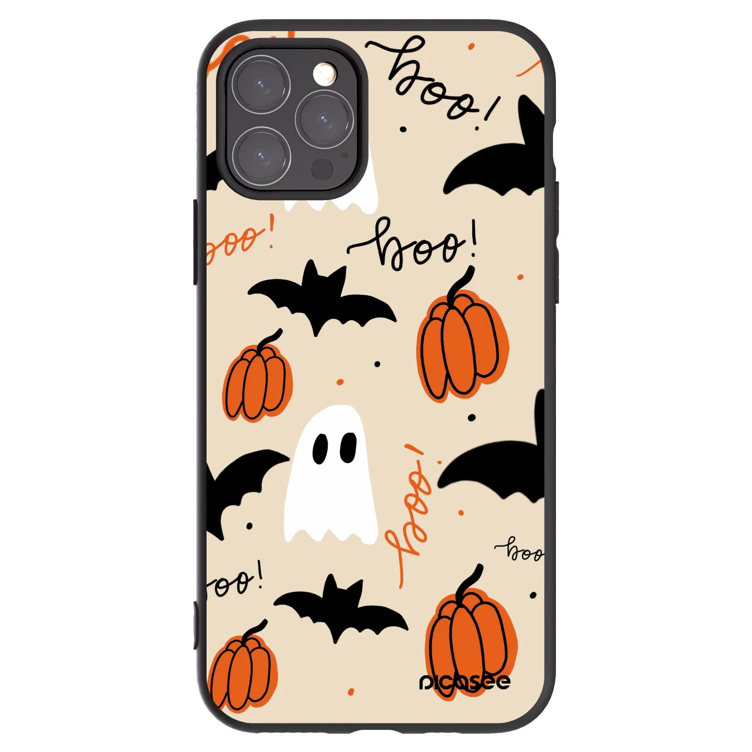 Picasee silikonski črni ovitek za Apple iPhone 11 Pro - Halloween 26