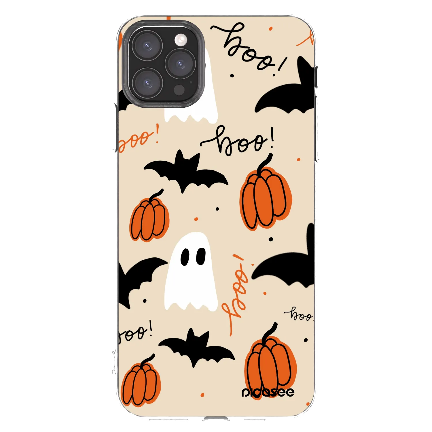 Picasee silikonski prozorni ovitek za Apple iPhone 11 Pro Max - Halloween 26