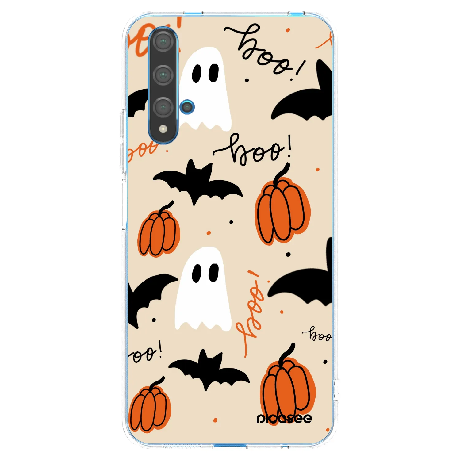 Picasee silikonski prozorni ovitek za Huawei Nova 5T - Halloween 26