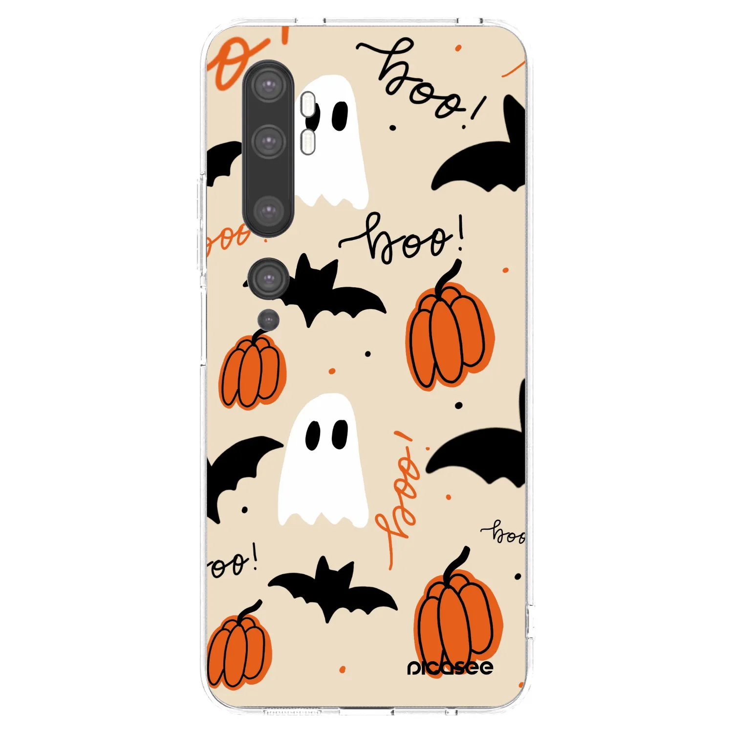 Picasee silikonski prozorni ovitek za Xiaomi Mi Note 10 (Pro) - Halloween 26