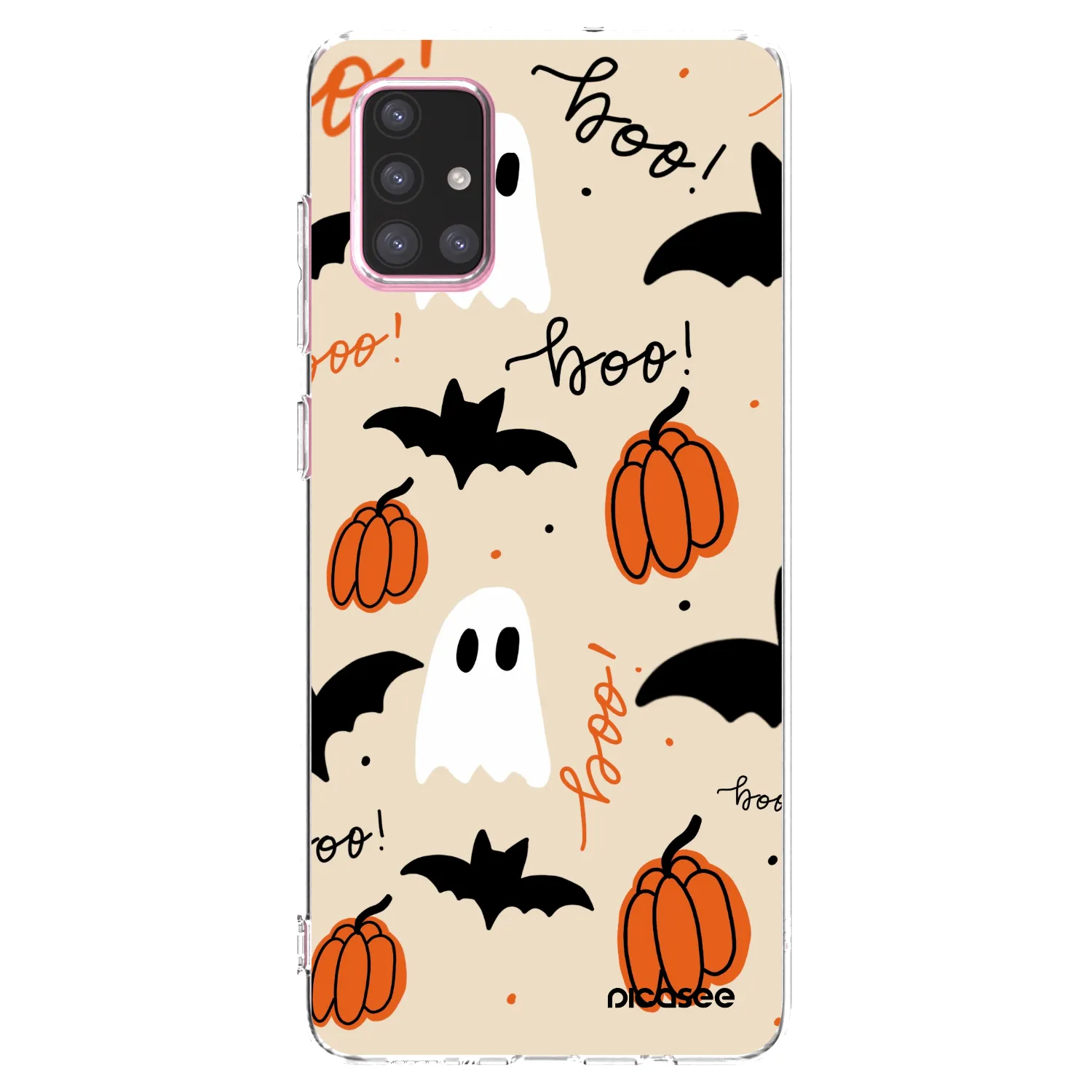 Picasee silikonski prozorni ovitek za Samsung Galaxy A71 A715F - Halloween 26