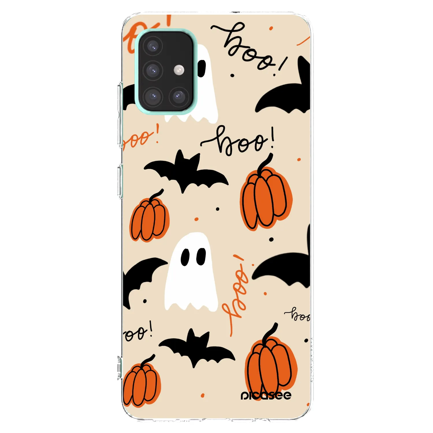 Picasee silikonski prozorni ovitek za Samsung Galaxy A51 A515F - Halloween 26