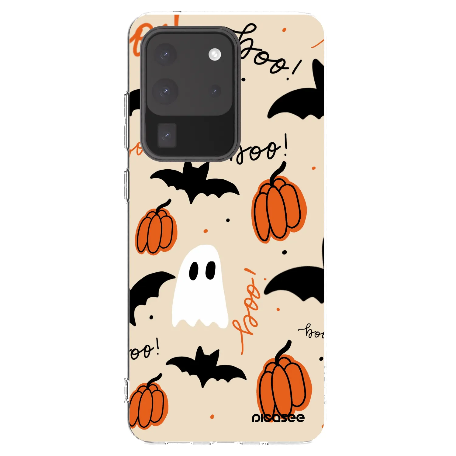 Picasee silikonski prozorni ovitek za Samsung Galaxy S20 Ultra 5G G988F - Halloween 26