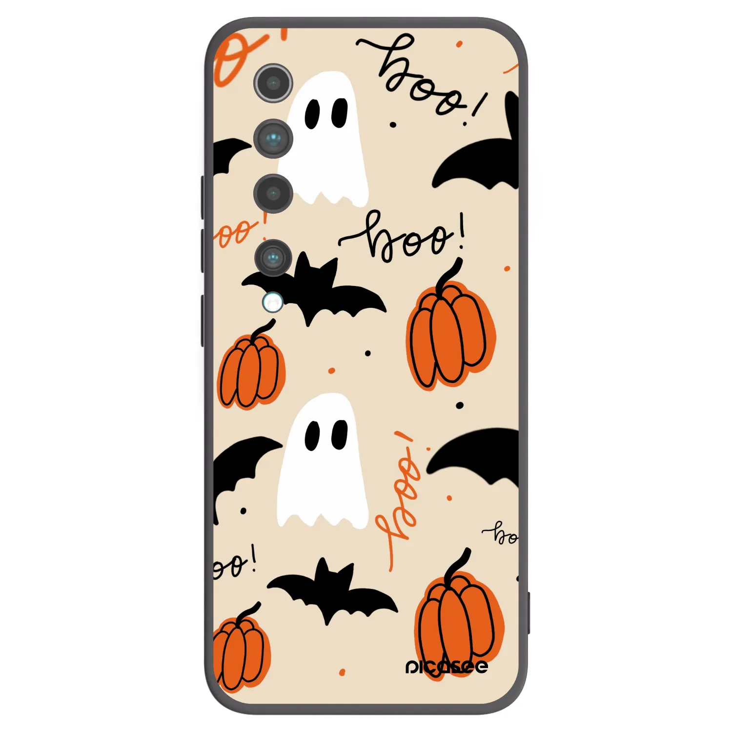 Picasee silikonski črni ovitek za Xiaomi Mi 10 - Halloween 26