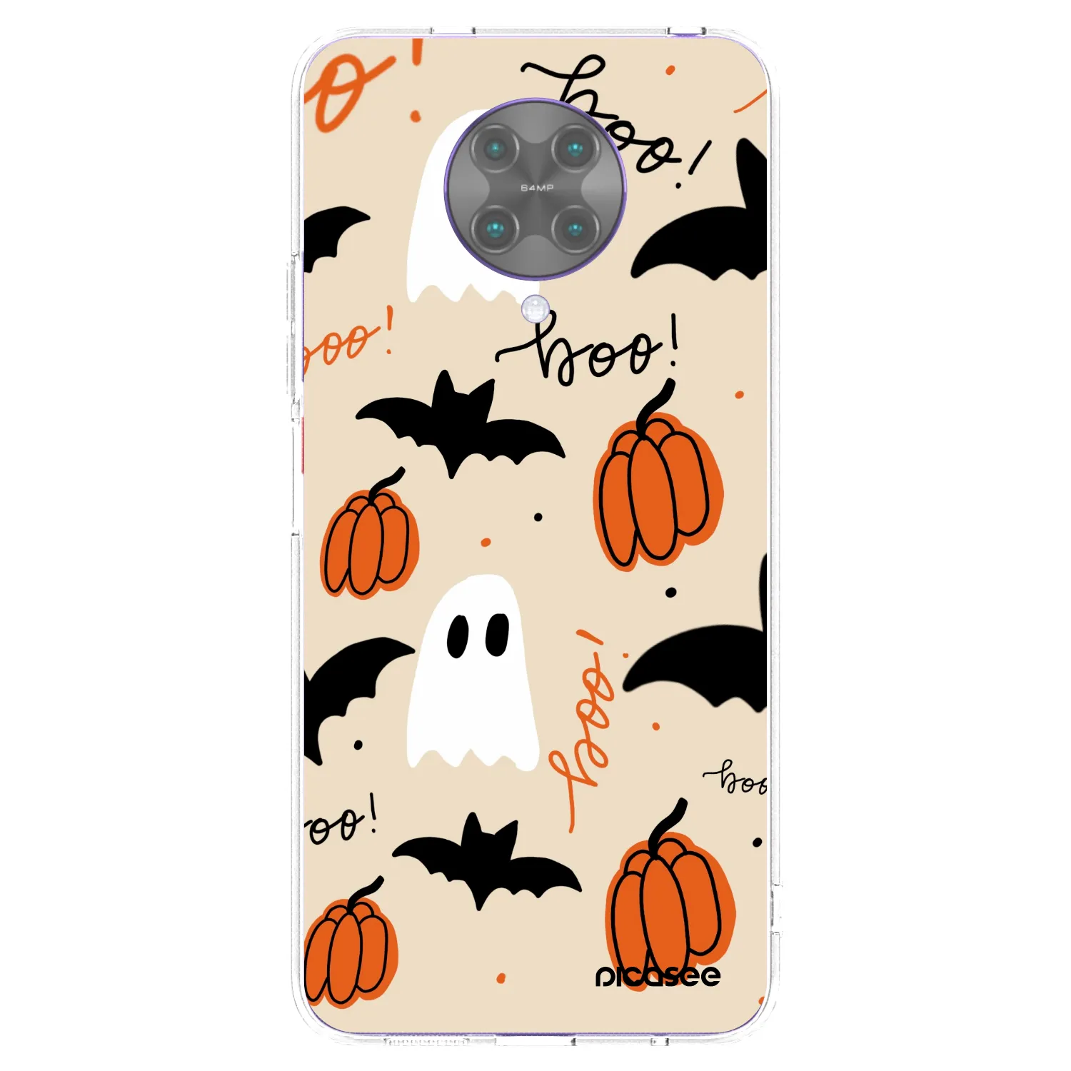 Picasee silikonski prozorni ovitek za Xiaomi Poco F2 Pro - Halloween 26