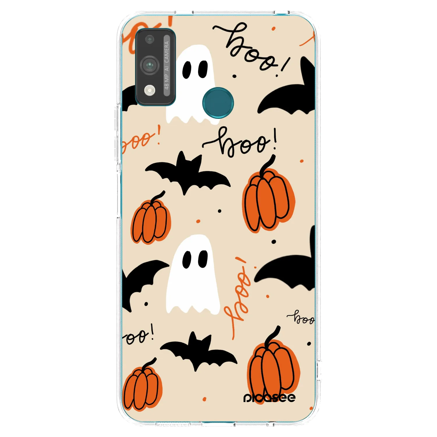 Picasee silikonski prozorni ovitek za Honor 9X Lite - Halloween 26
