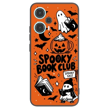 Picasee silikonski črni ovitek za Xiaomi Poco F5 - Spooky book club