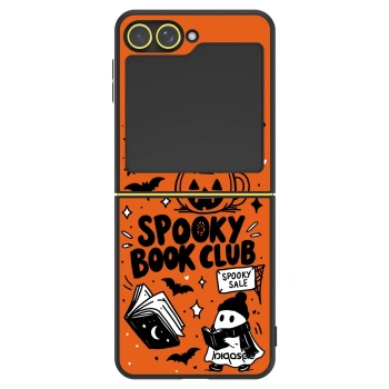 Ovitek za Samsung Galaxy Z Flip7 FE 5G - Spooky book club