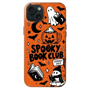 Ovitek za Apple iPhone 15 Plus - Spooky book club