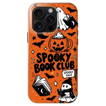 Ovitek za Apple iPhone 16 Pro - Spooky book club