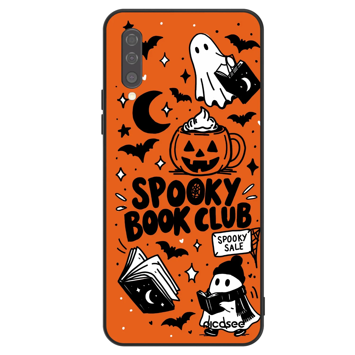 Picasee ULTIMATE CASE za Samsung Galaxy A50 A505F - Spooky book club