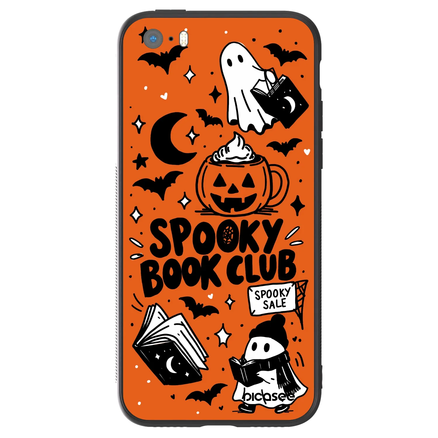 Picasee ULTIMATE CASE za Apple iPhone 5/5S/SE - Spooky book club