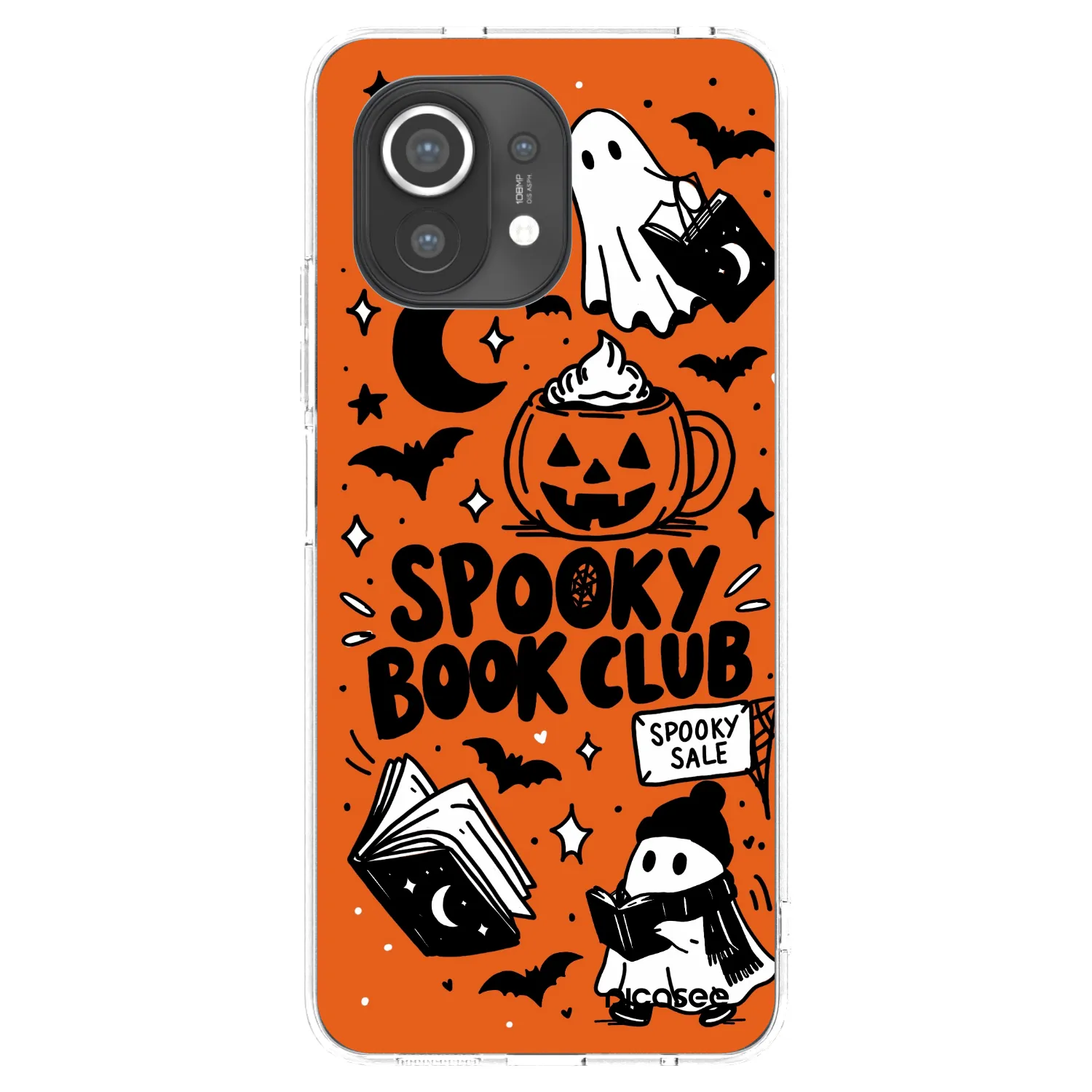 Picasee silikonski prozorni ovitek za Xiaomi Mi 11 - Spooky book club