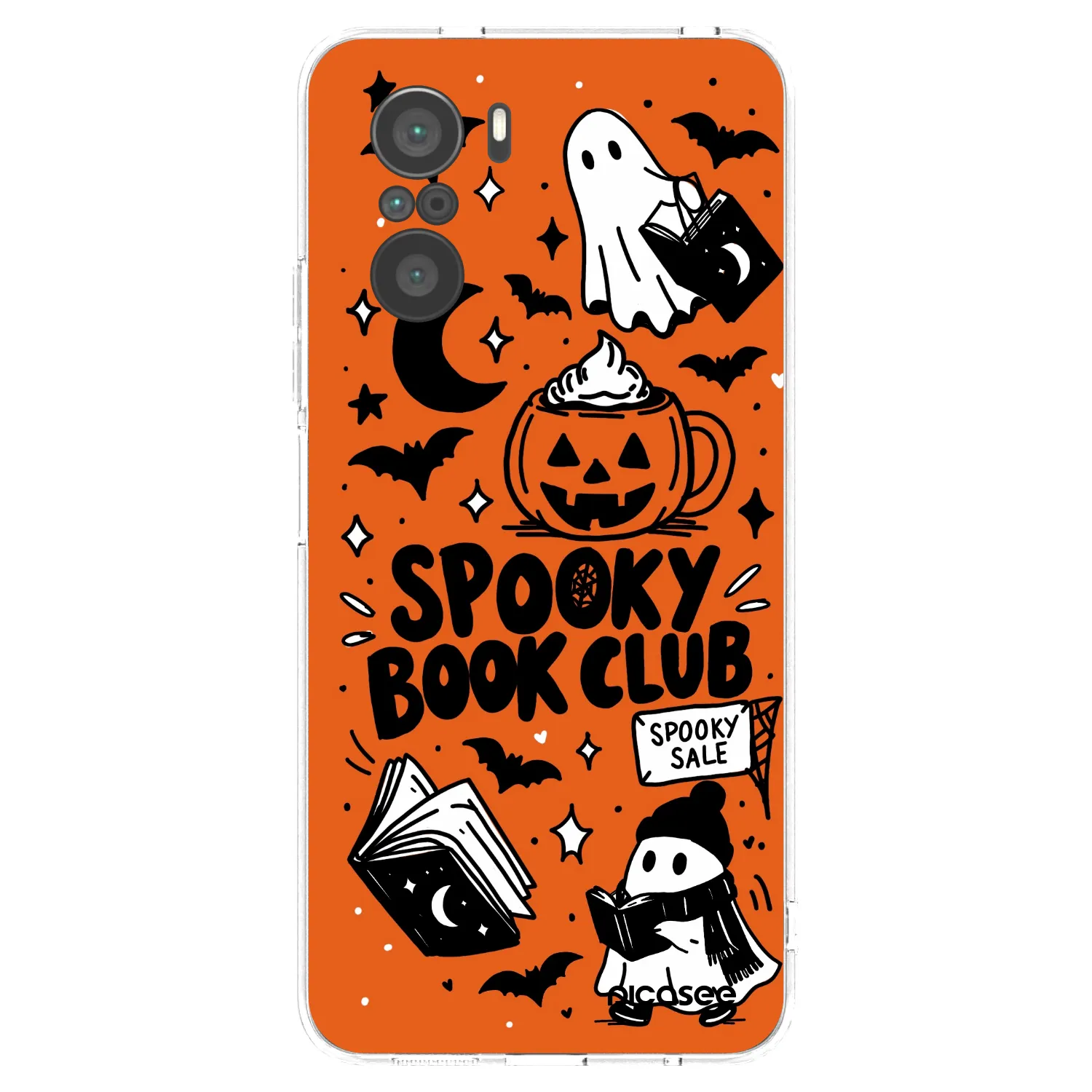 Picasee silikonski prozorni ovitek za Xiaomi Poco F3 - Spooky book club