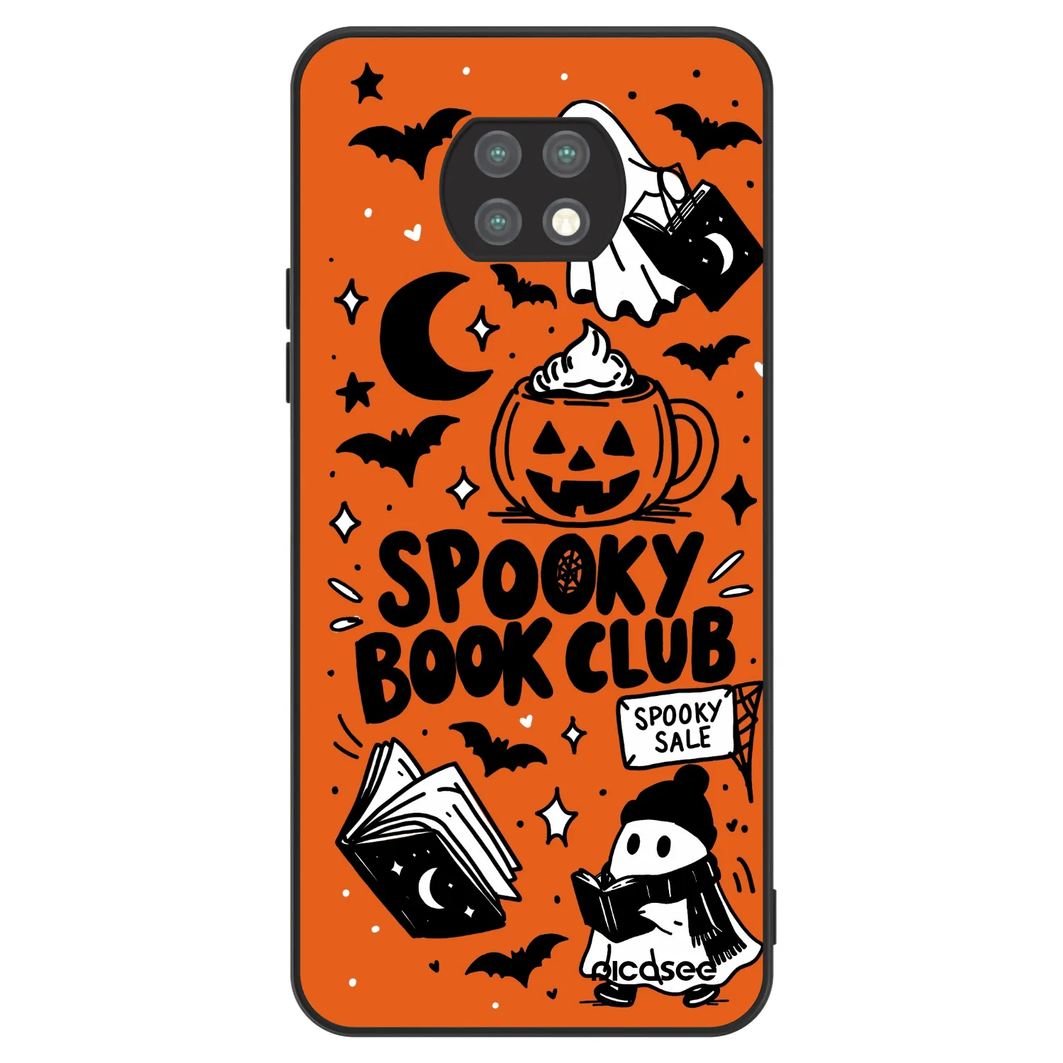 Picasee ULTIMATE CASE za Xiaomi Redmi Note 9T - Spooky book club