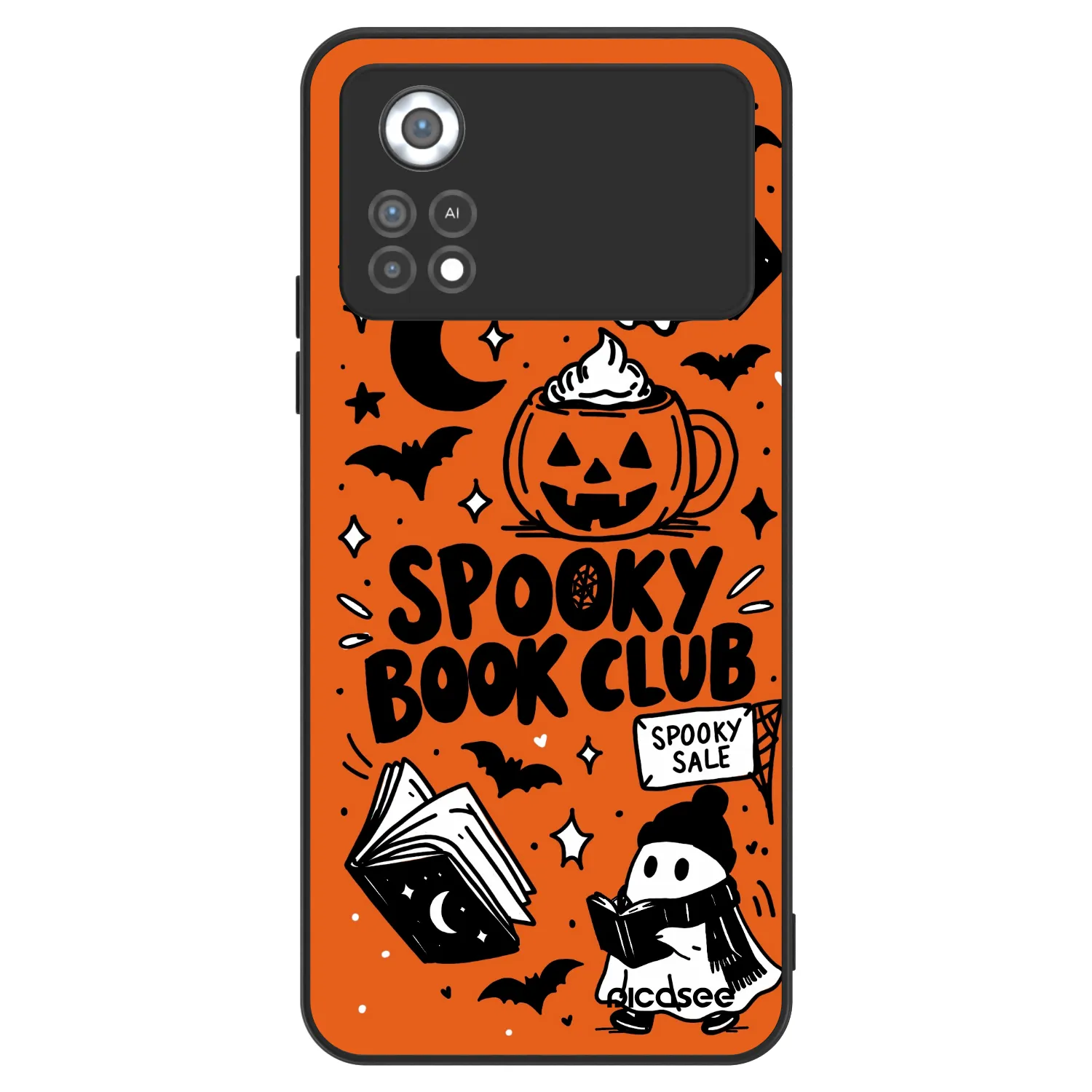 Picasee ULTIMATE CASE za Xiaomi Poco X4 Pro 5G - Spooky book club