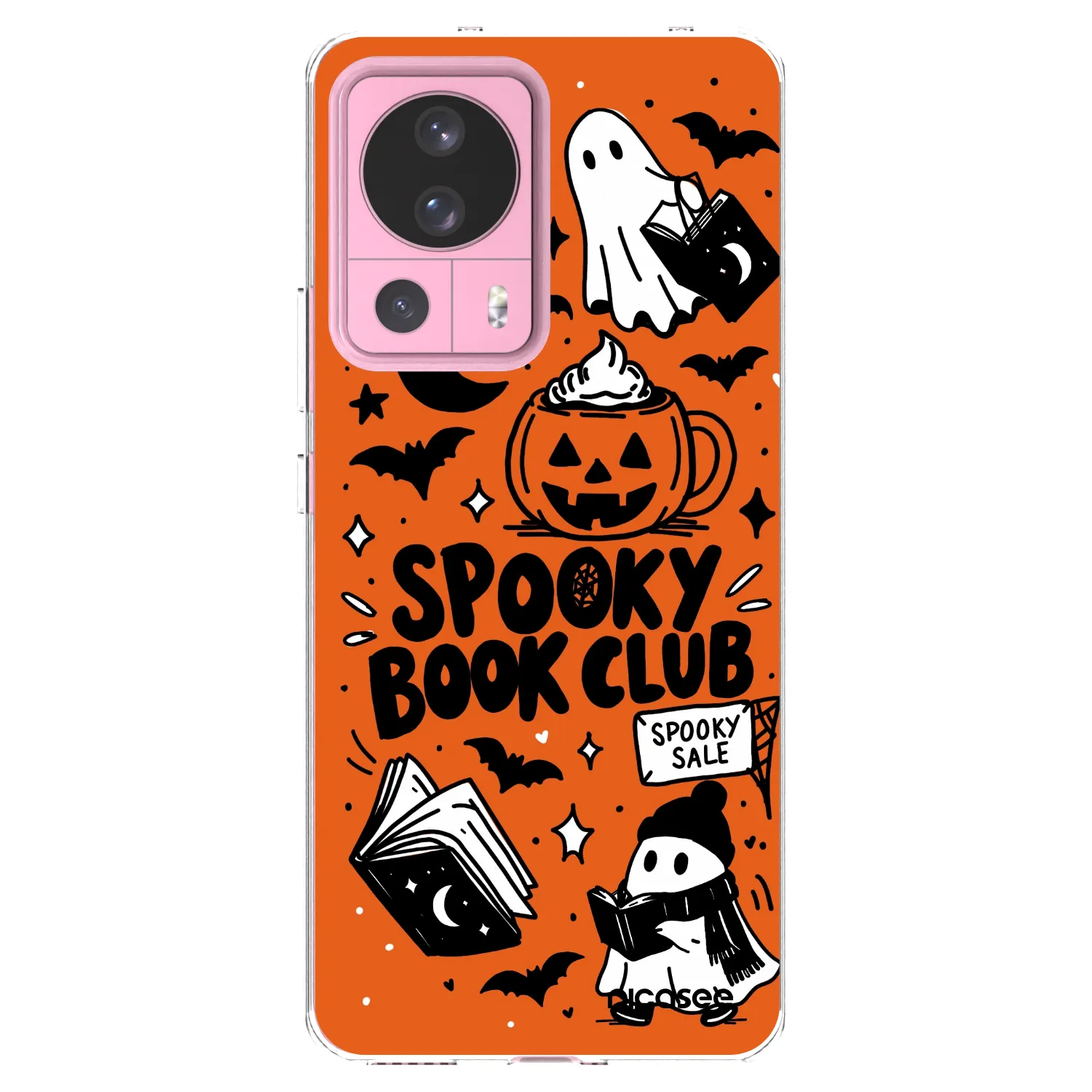 Picasee silikonski prozorni ovitek za Xiaomi 13 Lite - Spooky book club