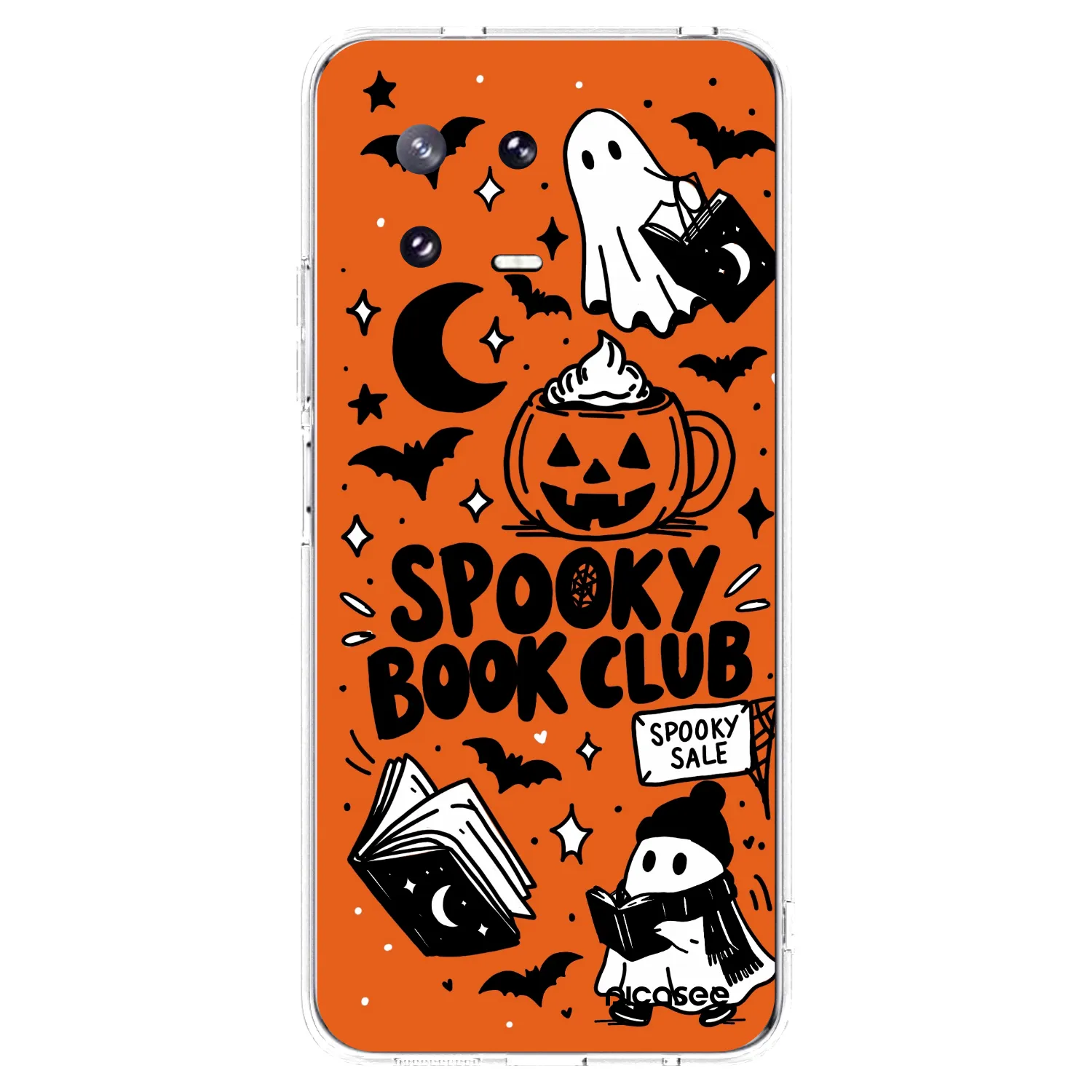 Picasee silikonski prozorni ovitek za Xiaomi 13 Pro - Spooky book club