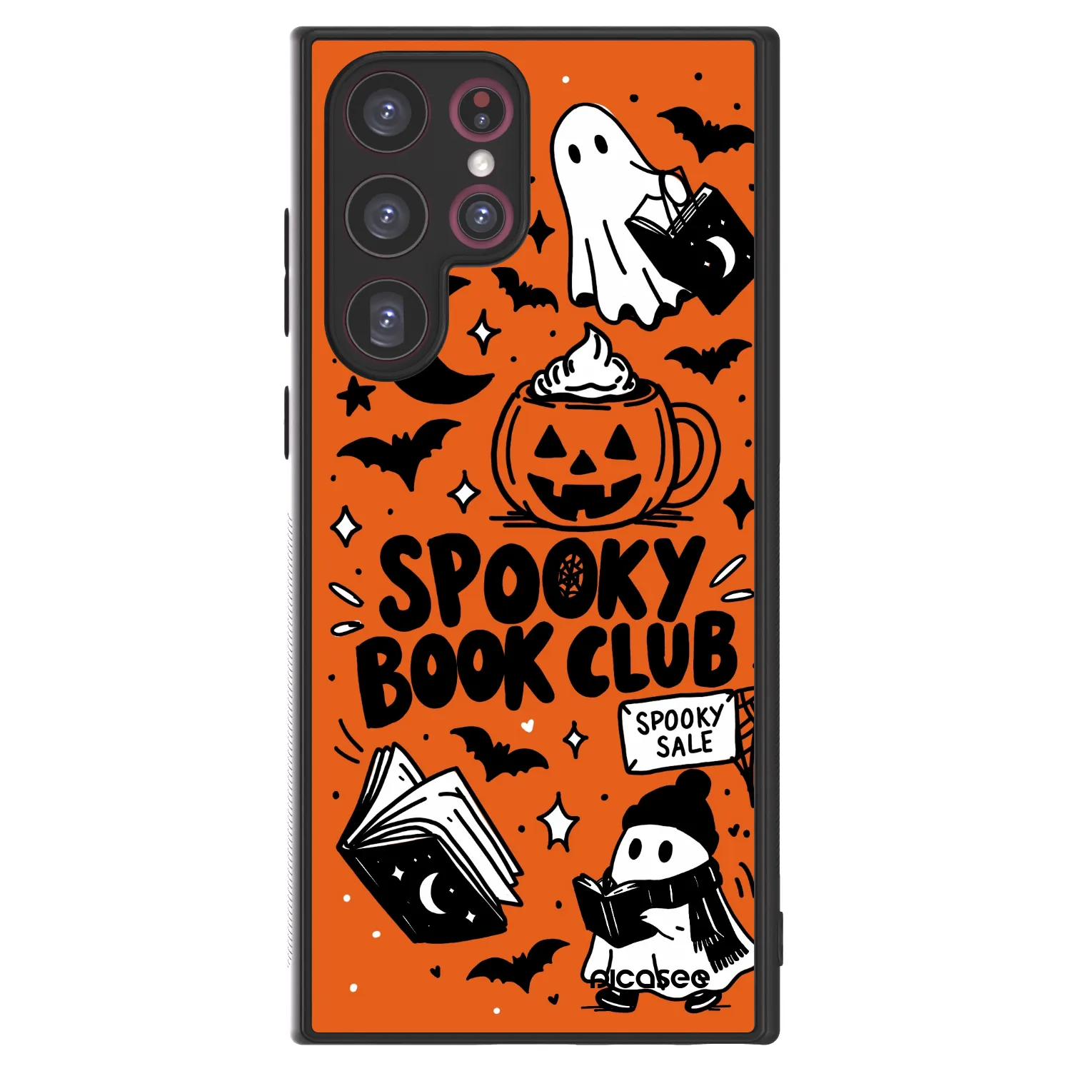 Picasee ULTIMATE CASE PowerShare za Samsung Galaxy S22 Ultra 5G - Spooky book club