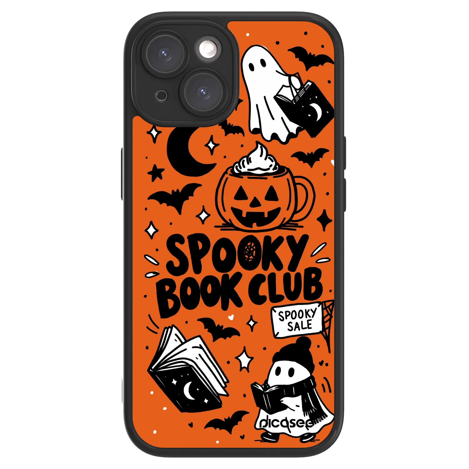 Picasee ULTIMATE CASE za Apple iPhone 15 - Spooky book club