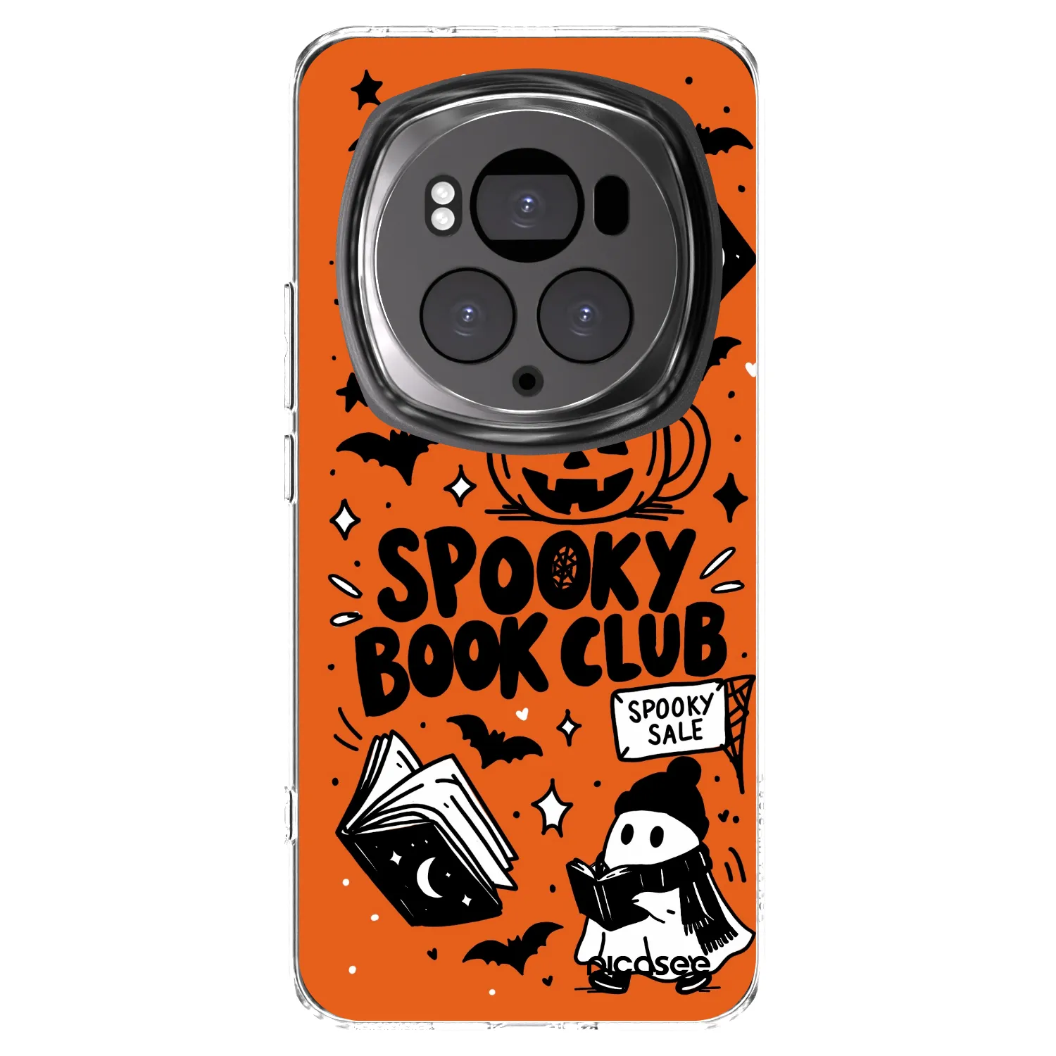 Picasee silikonski prozorni ovitek za Honor Magic6 Pro - Spooky book club