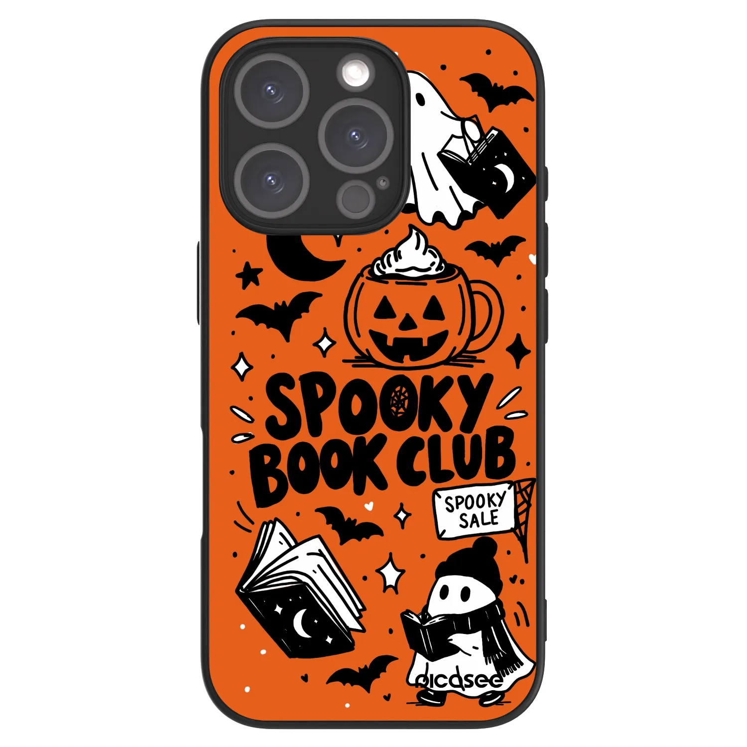 Picasee ULTIMATE CASE MagSafe za Apple iPhone 16 Pro - Spooky book club