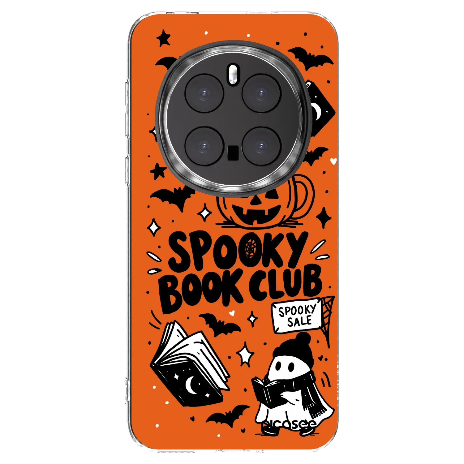 Picasee silikonski prozorni ovitek za Honor Magic7 Pro 5G - Spooky book club