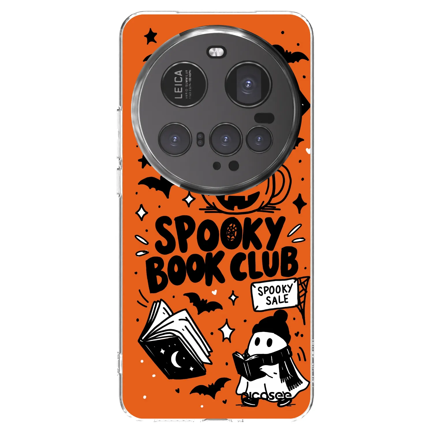 Picasee silikonski prozorni ovitek za Xiaomi 15 Ultra - Spooky book club