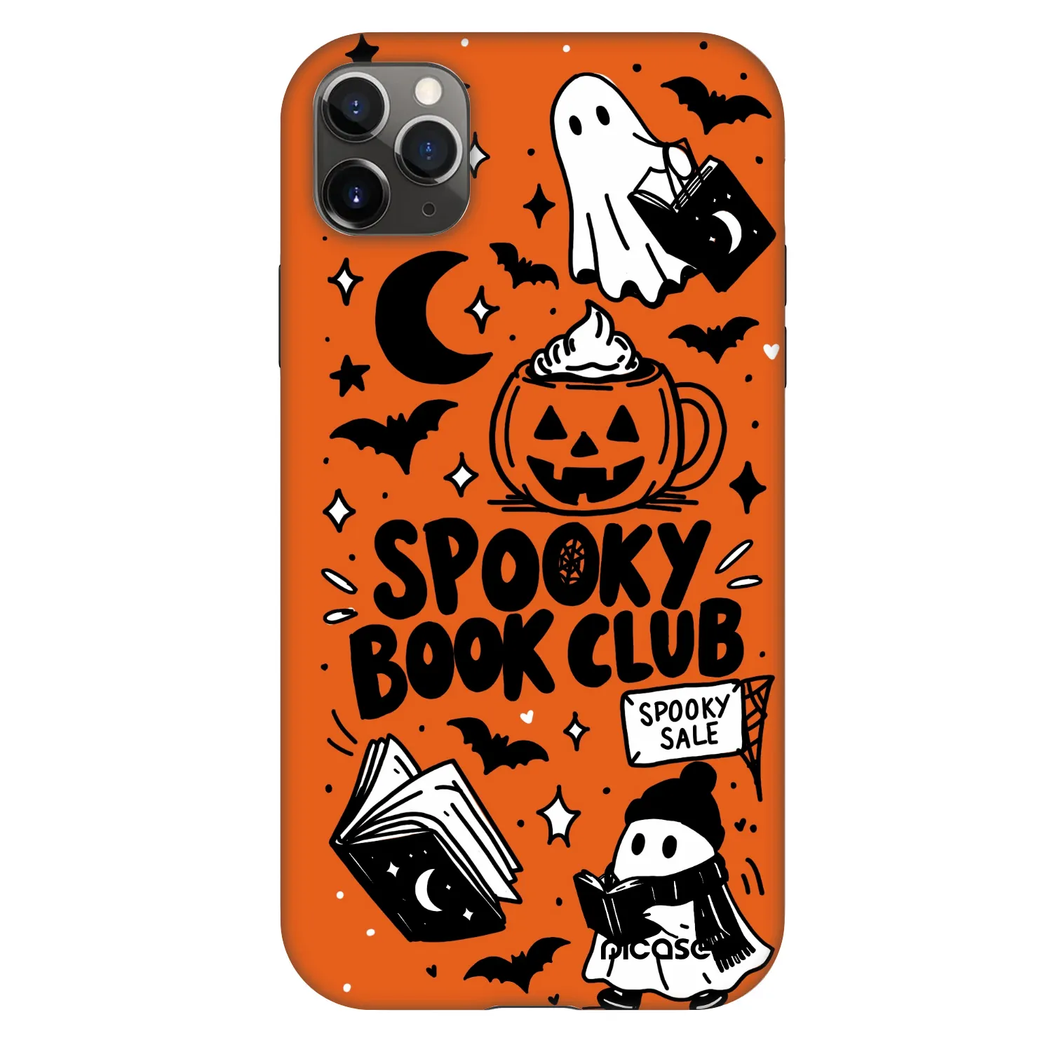 Picasee Fashion Case za Apple iPhone 11 Pro Max - Spooky book club