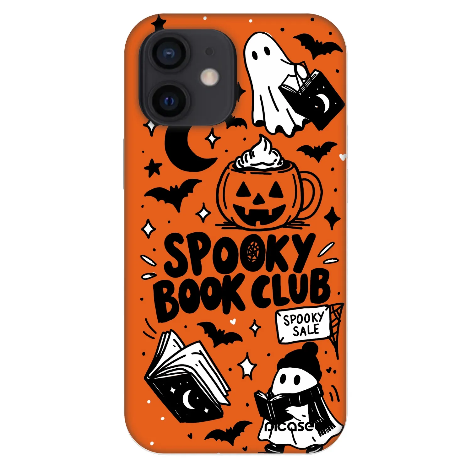 Picasee Fashion Case za Apple iPhone 12 mini - Spooky book club