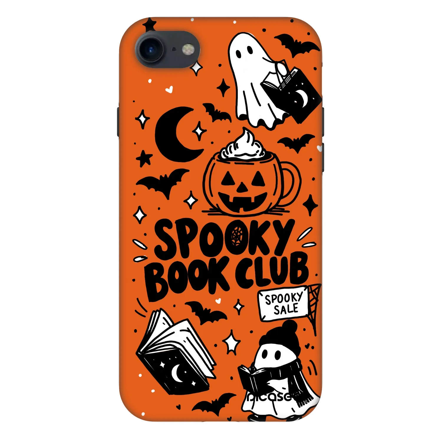 Picasee Fashion Case za Apple iPhone SE 2020 - Spooky book club