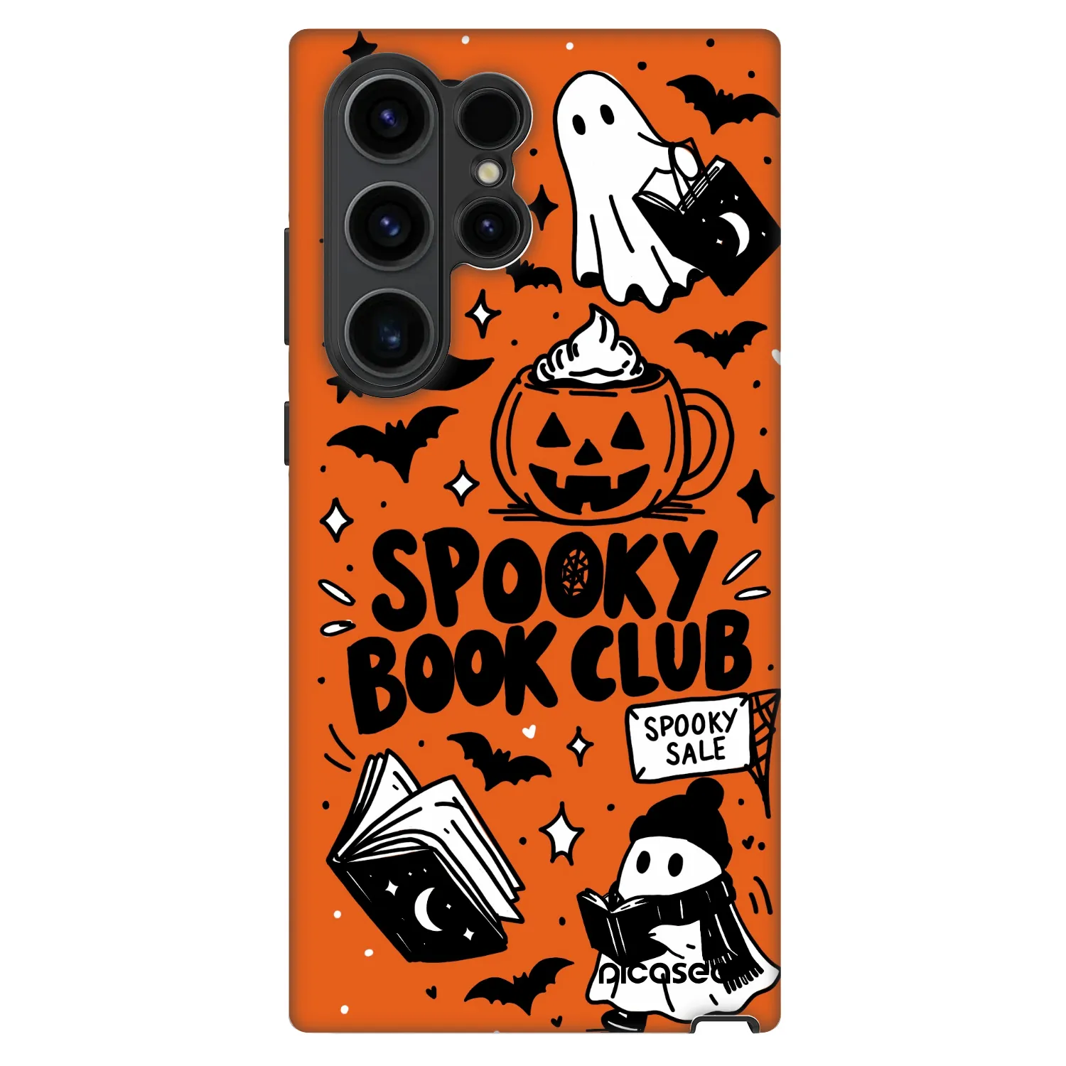 Picasee Fashion Case za Samsung Galaxy S23 Ultra 5G - Spooky book club