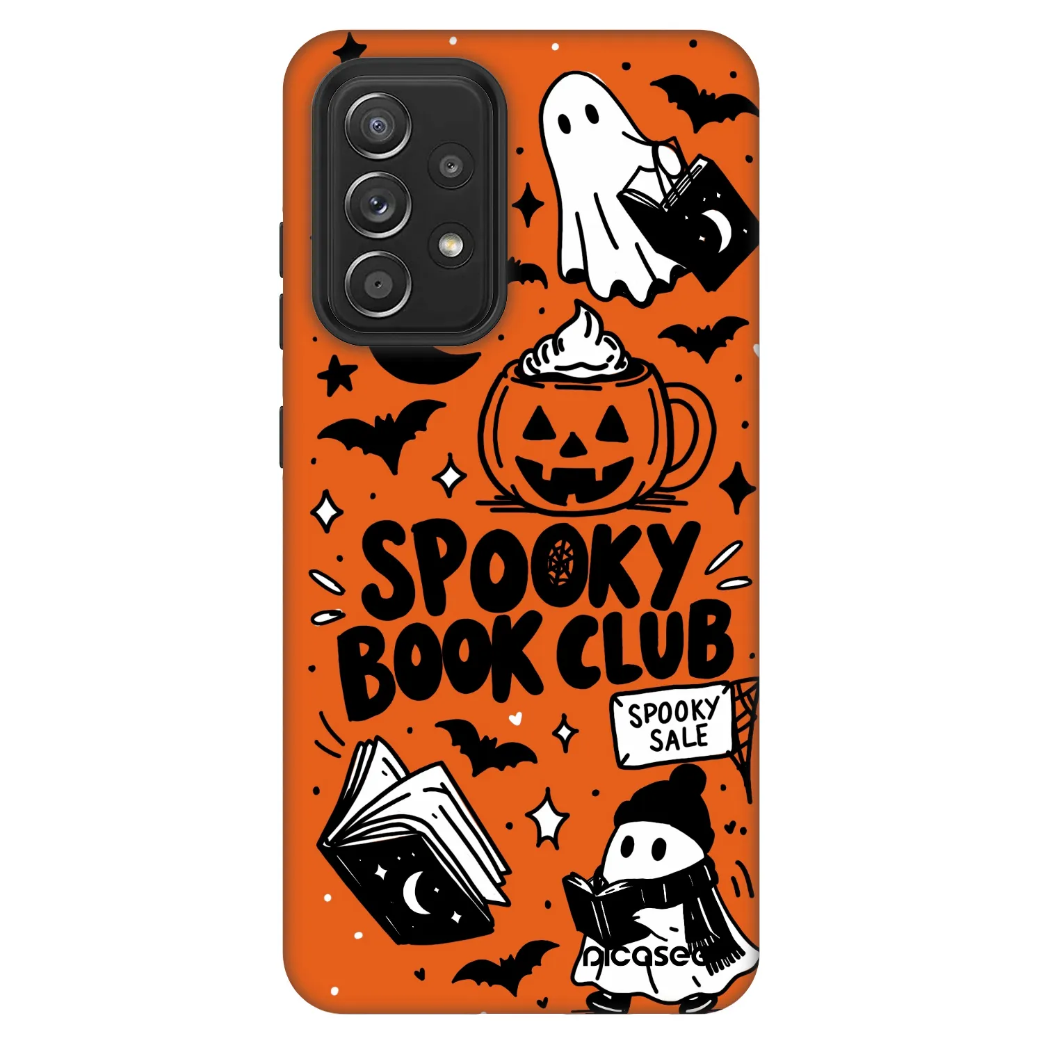 Picasee Fashion Case za Samsung Galaxy A52s 5G A528B - Spooky book club