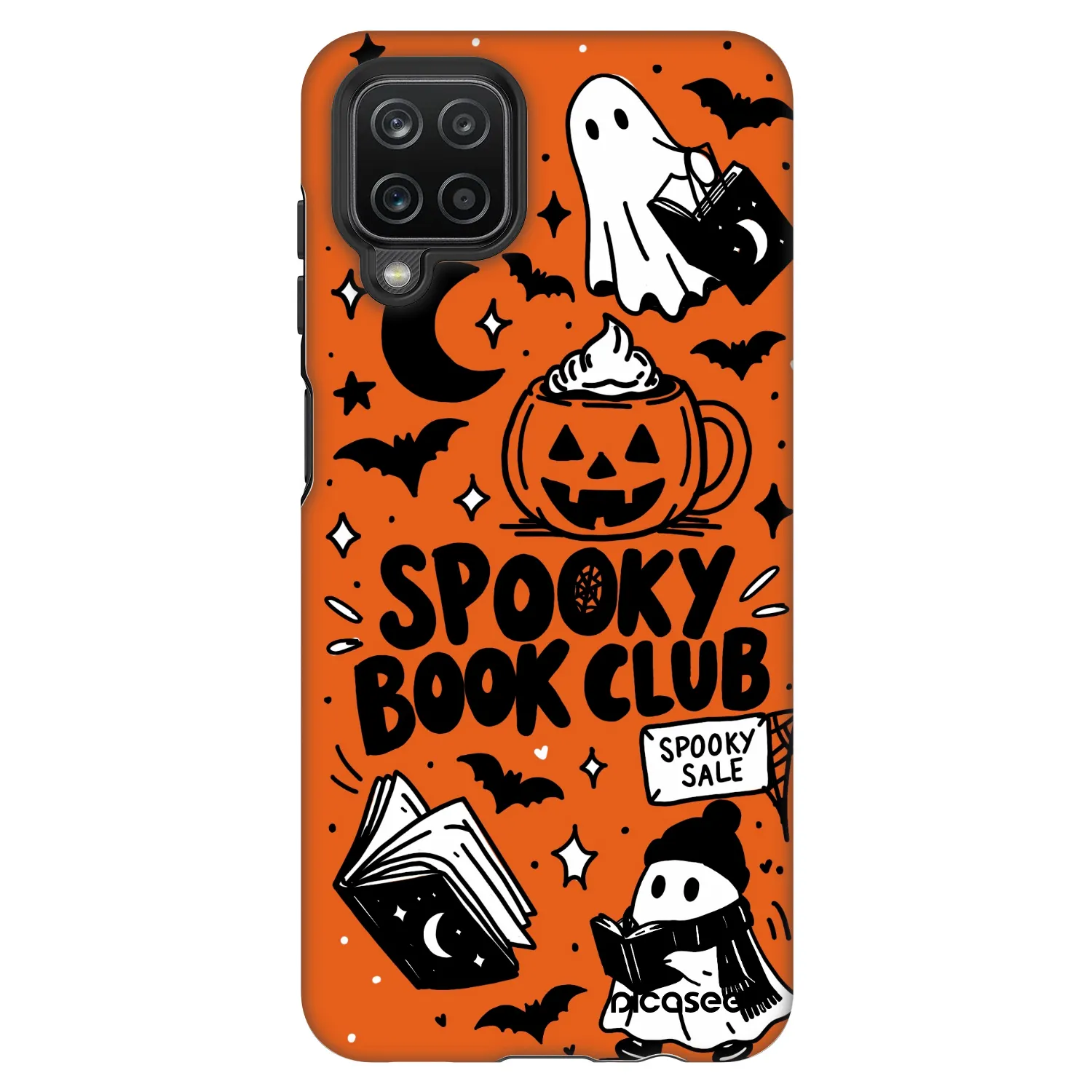 Picasee Fashion Case za Samsung Galaxy A12 A125F - Spooky book club