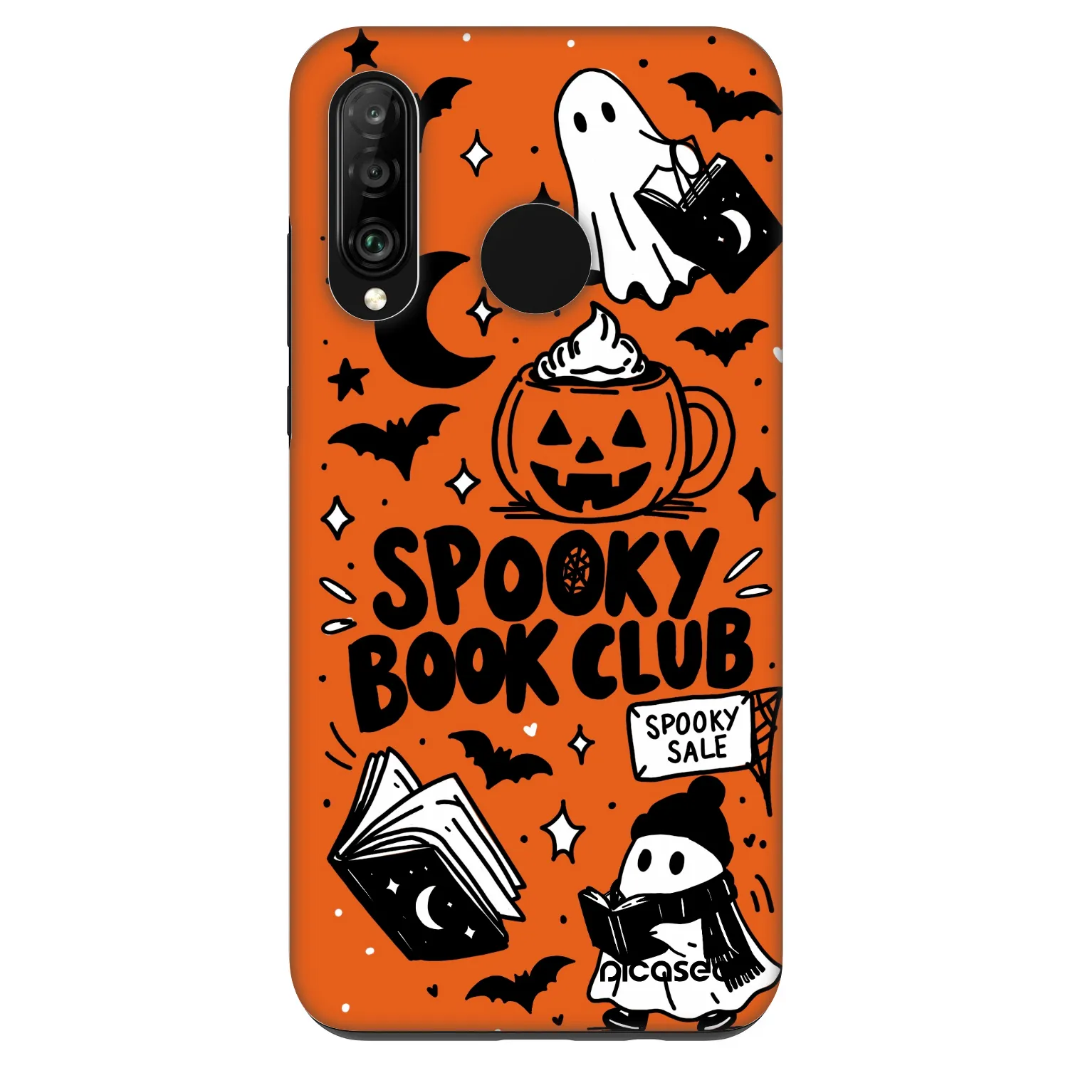 Picasee Fashion Case za Huawei P30 Lite - Spooky book club