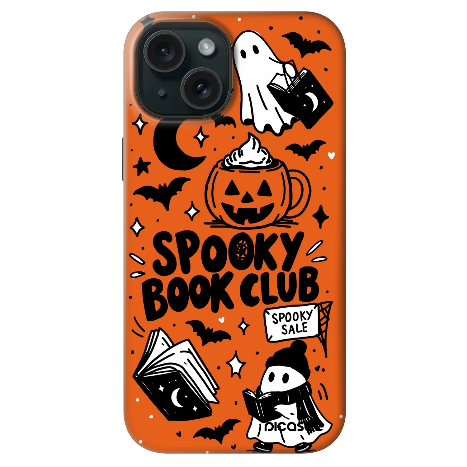 Picasee Fashion Case MagSafe za Apple iPhone 14 - Spooky book club