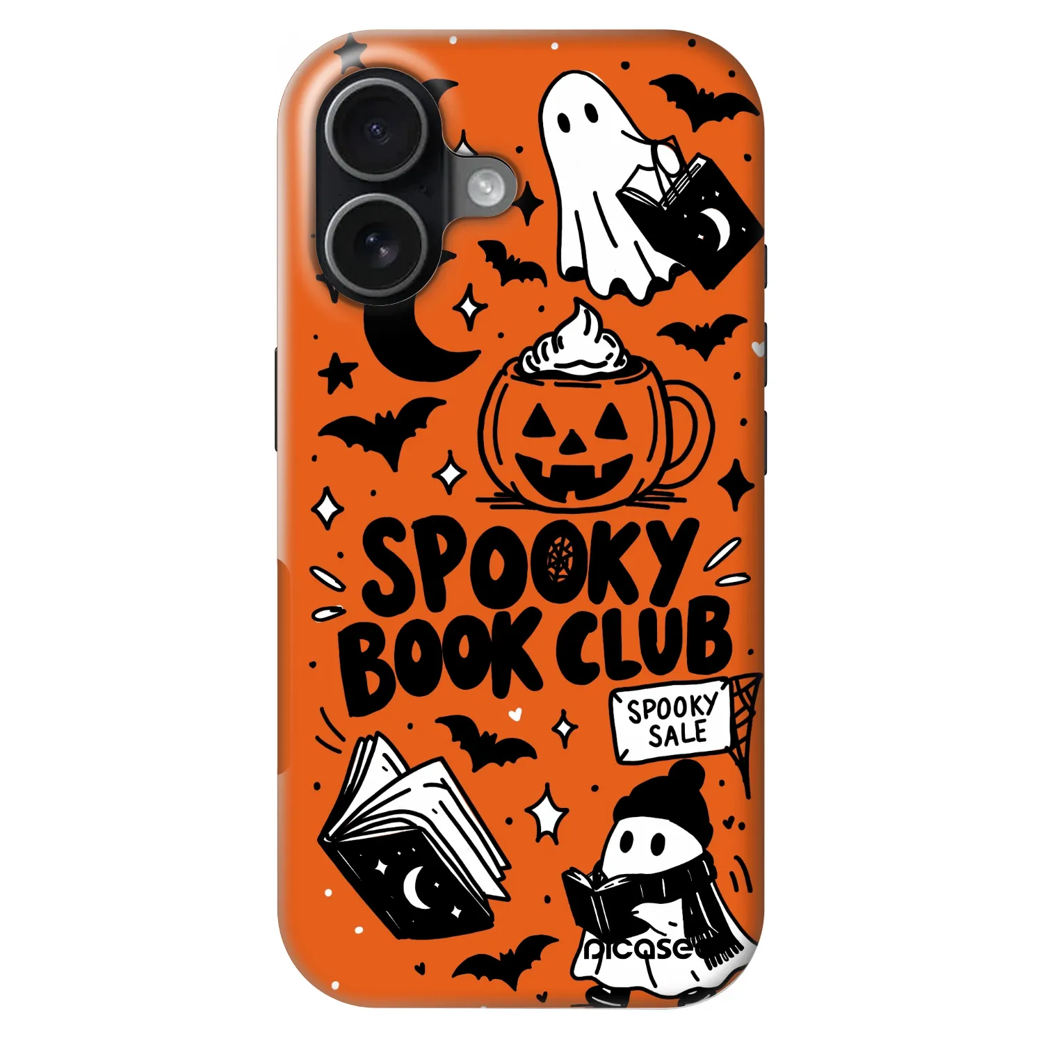 Picasee Fashion Case MagSafe za Apple iPhone 17 - Spooky book club