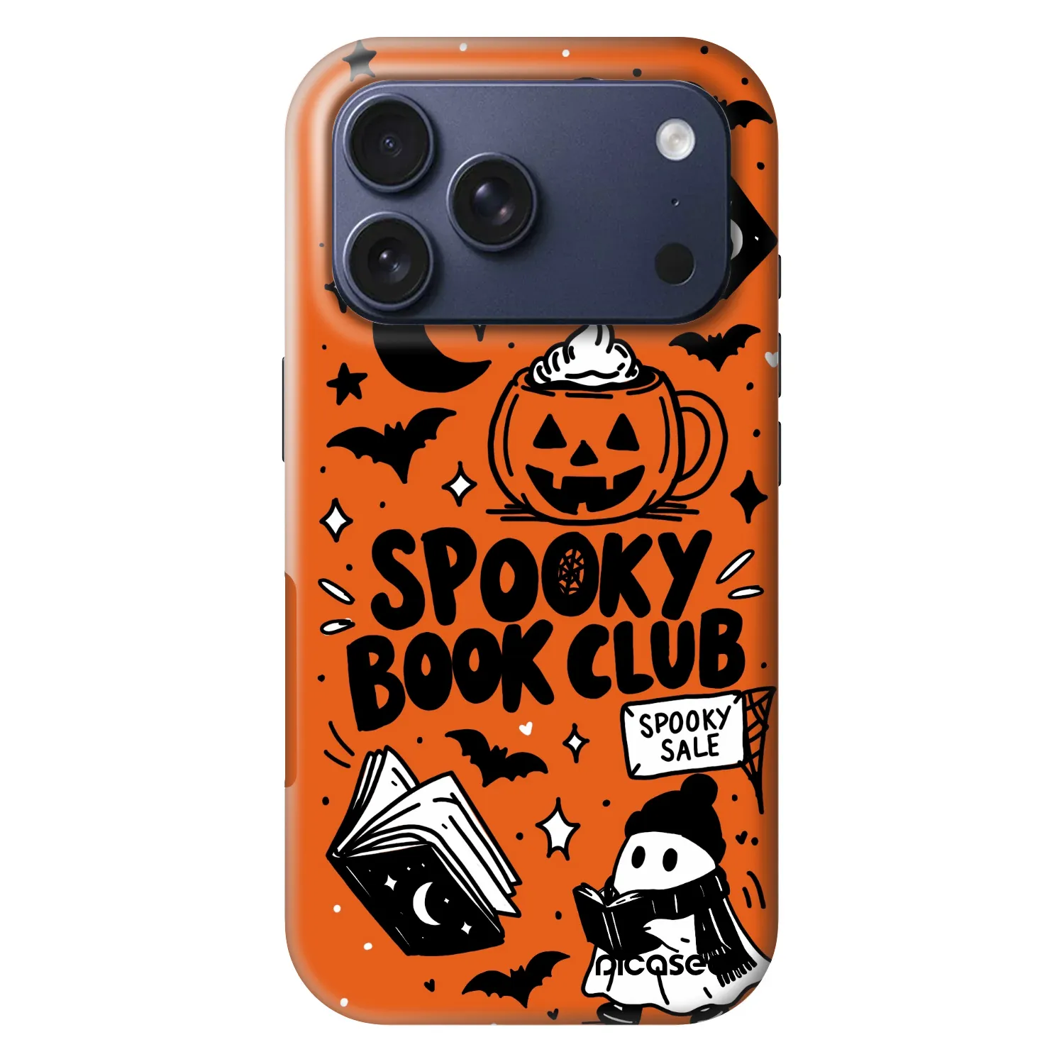 Picasee Fashion Case MagSafe za Apple iPhone 17 Pro - Spooky book club