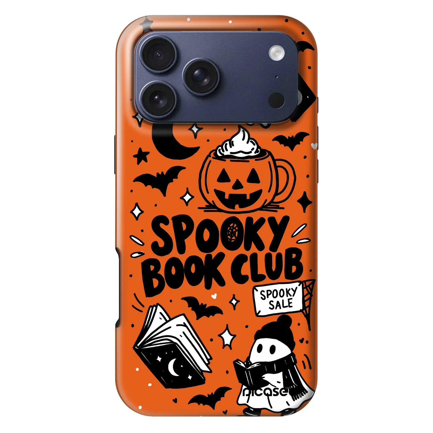 Picasee Fashion Case MagSafe za Apple iPhone 17 Pro Max - Spooky book club