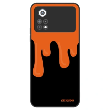 Ovitek za Xiaomi Poco X4 Pro 5G - Orange spooky