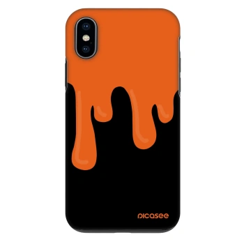 Ovitek za Apple iPhone X/XS - Orange spooky