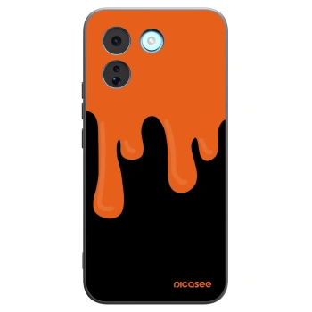 Picasee silikonski črni ovitek za Xiaomi Redmi Note 17 Pro MAX 5G - Orange spooky