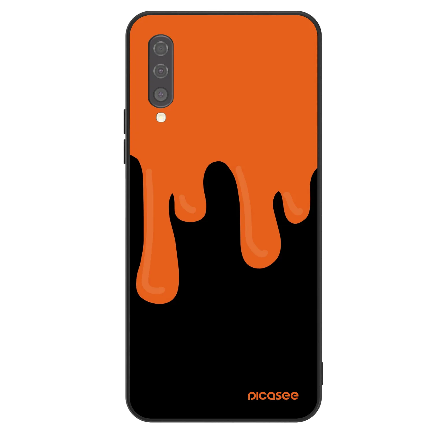 Picasee ULTIMATE CASE za Samsung Galaxy A50 A505F - Orange spooky