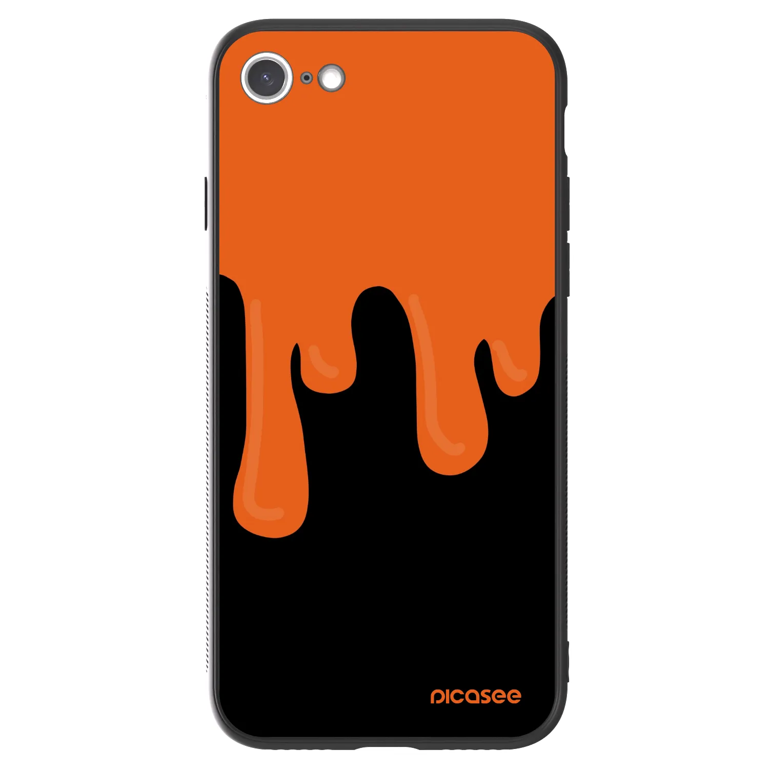 Picasee ULTIMATE CASE za Apple iPhone SE 2020 - Orange spooky