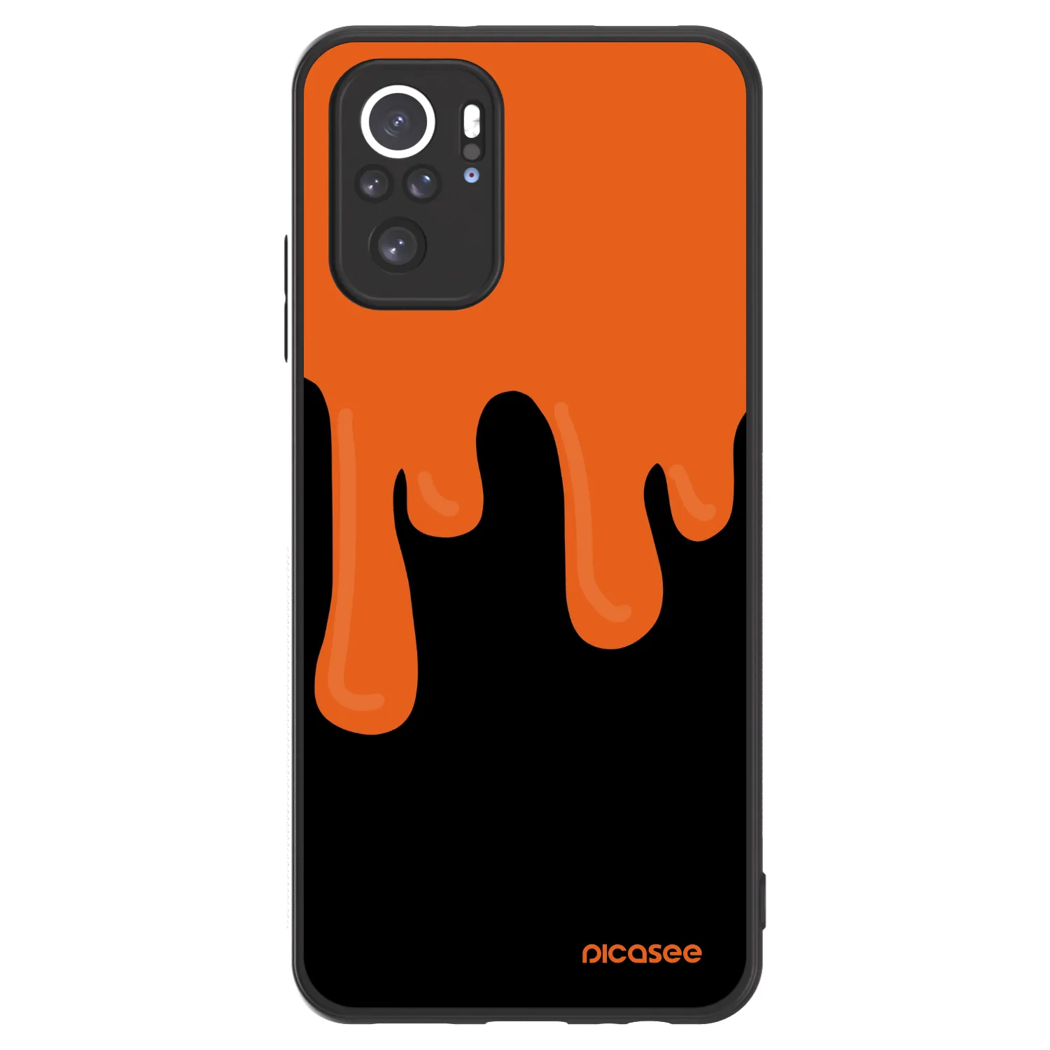 Picasee ULTIMATE CASE za Xiaomi Redmi Note 10S - Orange spooky