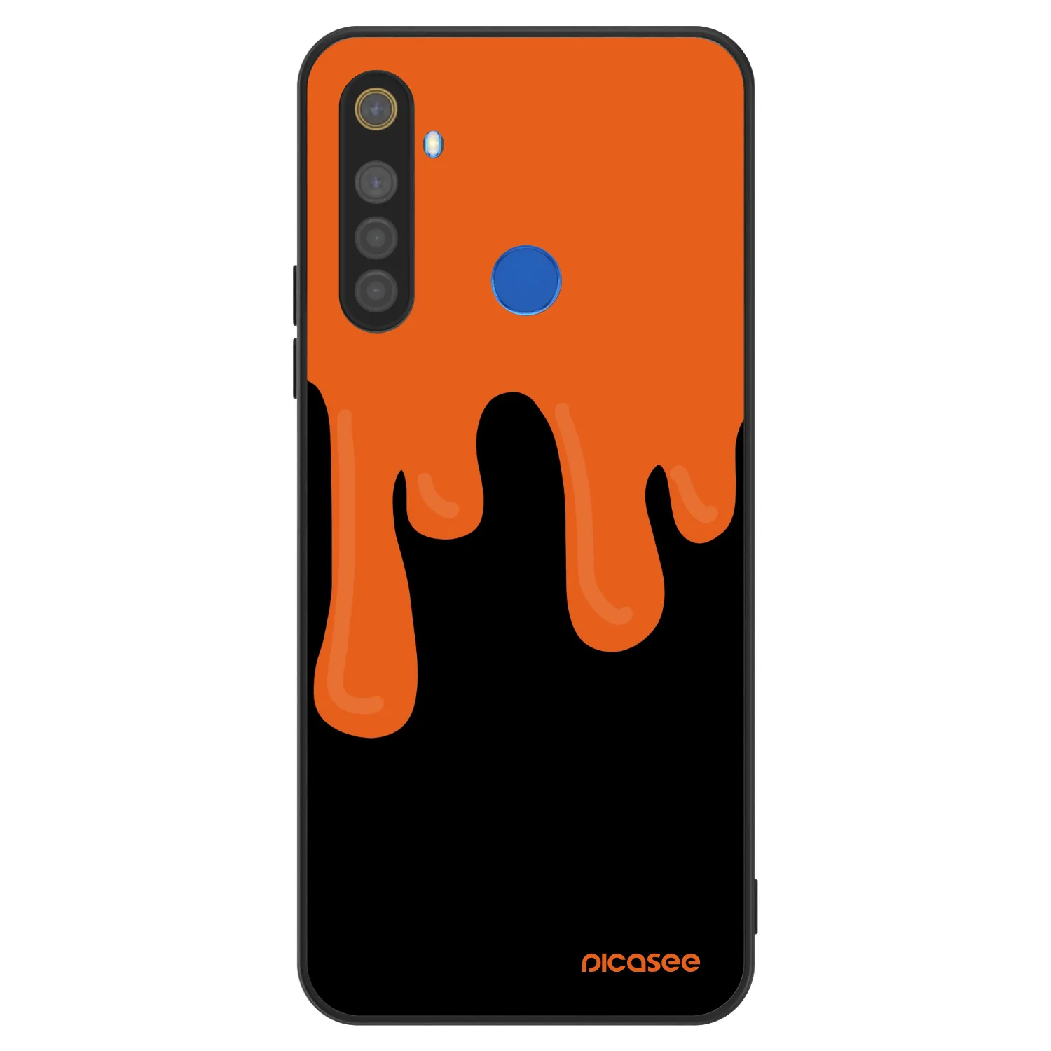 Picasee ULTIMATE CASE za Realme 5 - Orange spooky