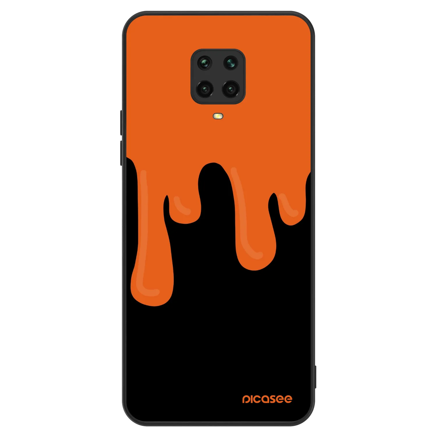 Picasee ULTIMATE CASE za Xiaomi Redmi Note 9S - Orange spooky