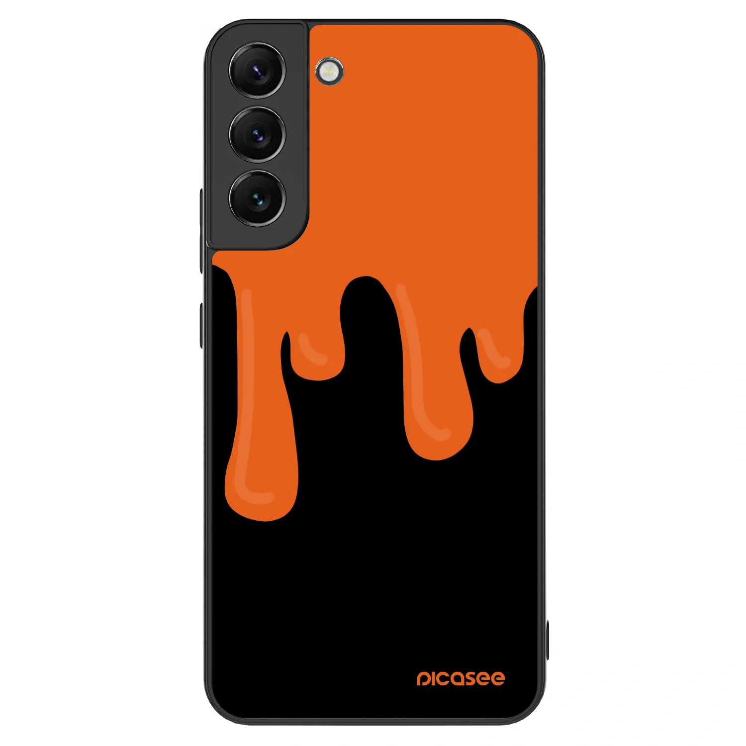 Picasee ULTIMATE CASE za Samsung Galaxy S22+ 5G - Orange spooky