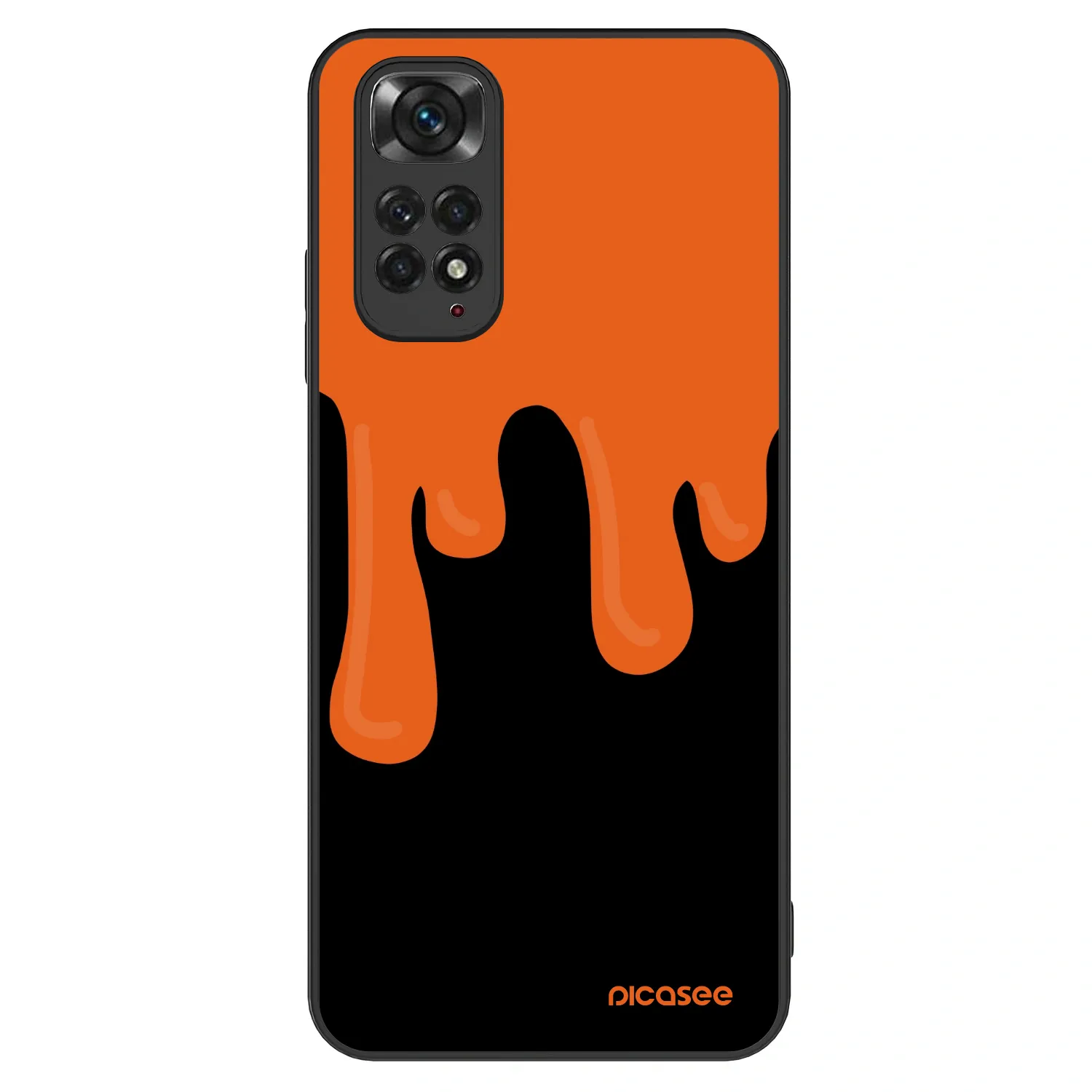Picasee ULTIMATE CASE za Xiaomi Redmi Note 11S 4G - Orange spooky