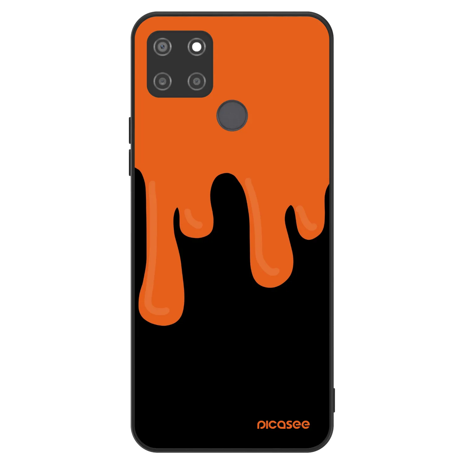 Picasee ULTIMATE CASE za Realme C21Y - Orange spooky